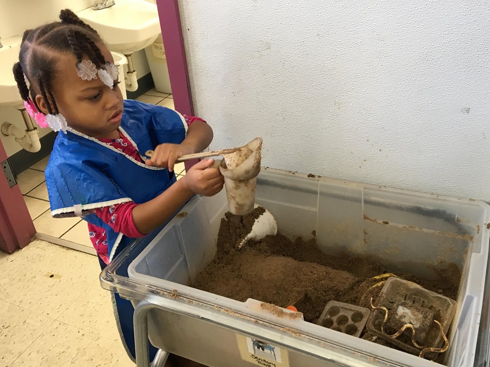 Warm Weather Fun With Our Sand Sensory Table Cornerstone Center for Early Learning